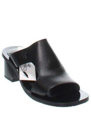 Pantolette Calvin Klein, Größe 37, Farbe Schwarz, Preis 187,99 €