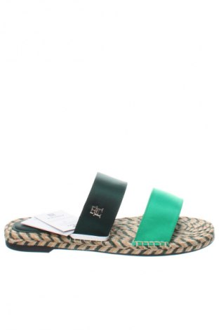Papuci Tommy Hilfiger, Mărime 41, Culoare Verde, Preț 544,99 Lei