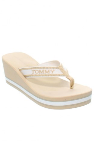 Papuci Tommy Hilfiger, Mărime 40, Culoare Bej, Preț 544,99 Lei