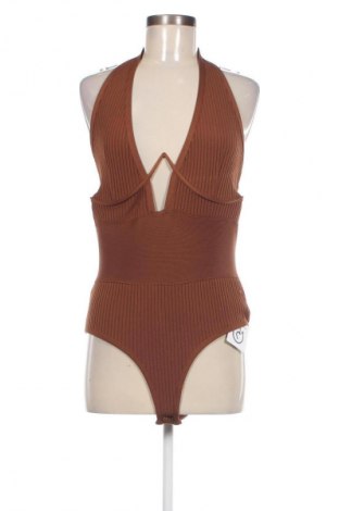 Damenbluse-Body Pretty Little Thing, Größe L, Farbe Braun, Preis 16,99 €