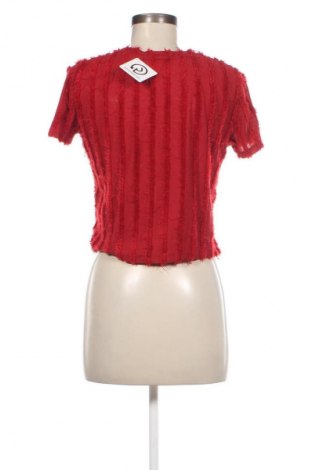 Damen Shirt Bershka, Größe M, Farbe Rot, Preis 4,99 €