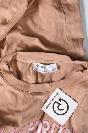 Damen Shirt Bershka, Größe XS, Farbe Beige, Preis 5,99 €