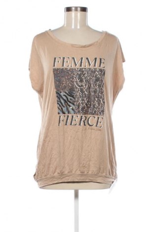 Damen Shirt City life, Größe XL, Farbe Beige, Preis € 3,99