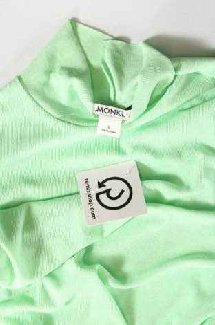 Damen Shirt Monki, Größe L, Farbe Grün, Preis 3,99 €