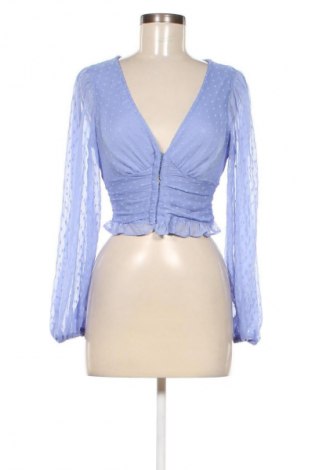 Damen Shirt Stradivarius, Größe S, Farbe Blau, Preis € 9,62