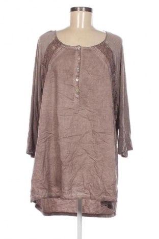 Damen Shirt Ulla Popken, Größe XXL, Farbe Aschrosa, Preis € 12,49