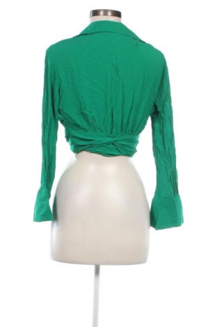 Damen Shirt Zara, Größe S, Farbe Grün, Preis 18,99 €