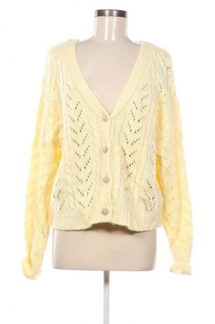 Cardigan de damă Amisu, Mărime XL, Culoare Galben, Preț 52,99 Lei