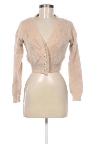 Damen Strickjacke Bershka, Größe S, Farbe Beige, Preis € 20,49