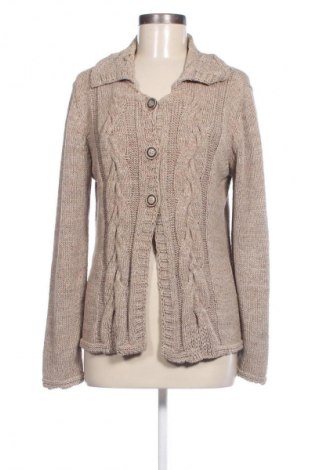 Damen Strickjacke Bonita, Größe M, Farbe Beige, Preis 20,29 €