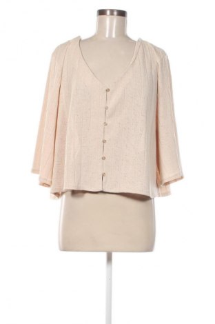 Damen Strickjacke H&M, Größe XL, Farbe Beige, Preis 7,99 €