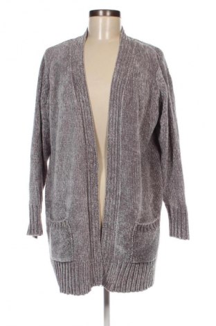 Cardigan de damă Laura Torelli, Mărime XL, Culoare Gri, Preț 52,99 Lei