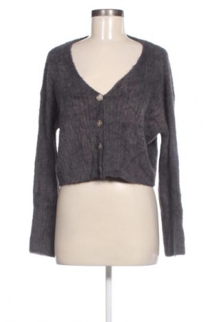 Cardigan de damă Pull&Bear, Mărime S, Culoare Gri, Preț 43,99 Lei