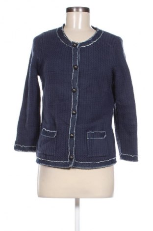 Cardigan de damă Sisley, Mărime L, Culoare Albastru, Preț 81,99 Lei