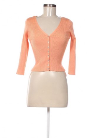 Damen Strickjacke Stradivarius, Größe S, Farbe Orange, Preis € 9,99