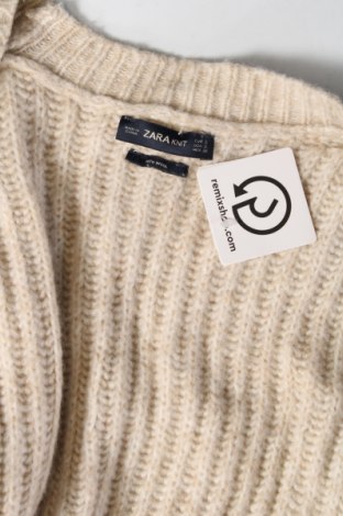 Dámsky kardigán Zara Knitwear, Velikost S, Barva Béžová, Cena  435,00 Kč