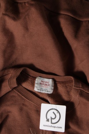 Γυναικεία μπλούζα fleece Pull&Bear, Μέγεθος XS, Χρώμα Καφέ, Τιμή 4,49 €