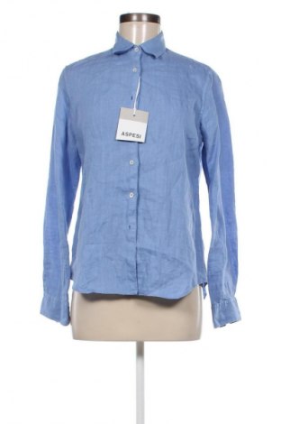 Damenbluse Aspesi, Größe M, Farbe Blau, Preis 91,99 €