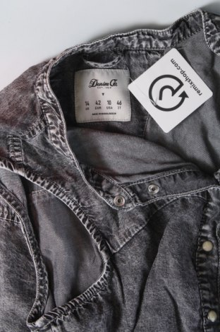 Γυναικείο πουκάμισο Denim Co., Μέγεθος L, Χρώμα Γκρί, Τιμή 6,99 €