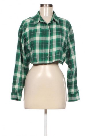 Cămașă de femei H&M Divided, Mărime M, Culoare Verde, Preț 38,99 Lei