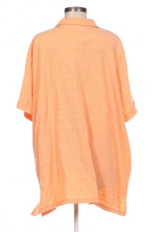 Damenbluse Ulla Popken, Größe 4XL, Farbe Orange, Preis 10,99 €