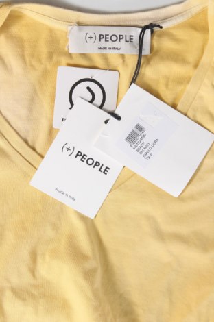 Tricou de femei (+) People, Mărime S, Culoare Galben, Preț 154,99 Lei