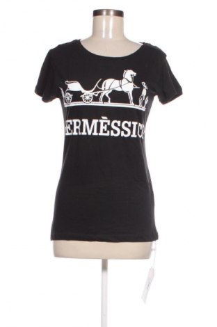 Damen T-Shirt Happiness, Größe M, Farbe Schwarz, Preis 7,99 €