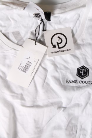 Damen T-Shirt FAME COUTURE, Größe M, Farbe Weiß, Preis € 12,49