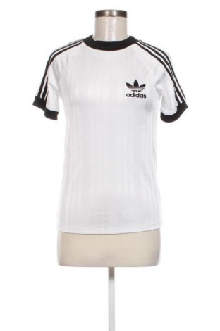 Γυναικείο t-shirt Adidas Originals, Μέγεθος XS, Χρώμα Λευκό, Τιμή 16,49 €