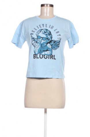 Γυναικείο t-shirt Blugirl, Μέγεθος M, Χρώμα Μπλέ, Τιμή 35,79 €