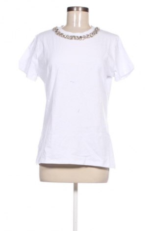 Γυναικείο t-shirt Blumarine, Μέγεθος M, Χρώμα Λευκό, Τιμή 111,99 €