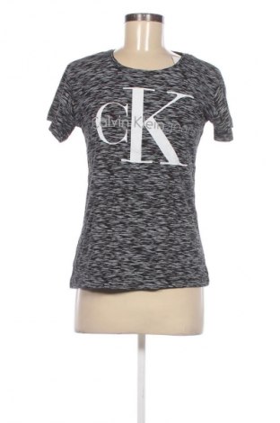 Damen T-Shirt Calvin Klein Jeans, Größe L, Farbe Grau, Preis 23,99 €