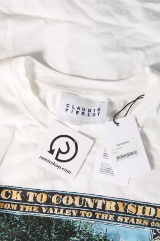 Damski T-shirt Claudie Pierlot, Rozmiar M, Kolor Biały, Cena 172,99 zł