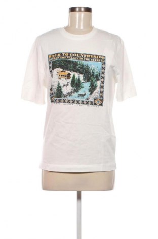 Damski T-shirt Claudie Pierlot, Rozmiar S, Kolor Biały, Cena 191,99 zł