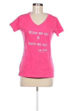 Damen T-Shirt Fruit Of The Loom, Größe M, Farbe Rosa, Preis € 11,99