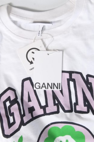 Damen T-Shirt Ganni, Größe S, Farbe Mehrfarbig, Preis 17,99 €