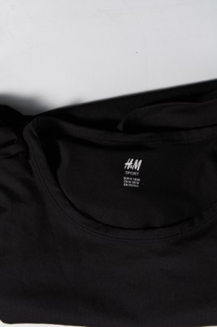 Дамска тениска H&M, Размер M, Цвят Черен, Цена 9,99 лв.