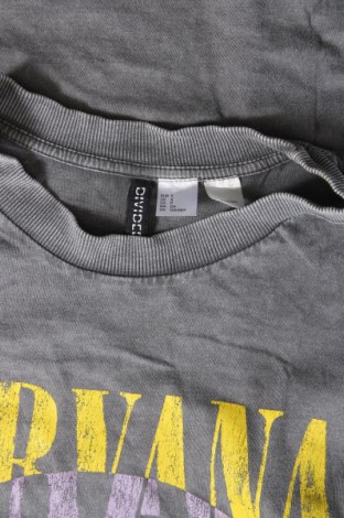 Γυναικείο t-shirt H&M, Μέγεθος S, Χρώμα Γκρί, Τιμή 5,99 €