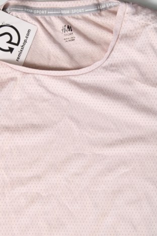 Dámské tričko H&M Sport, Velikost S, Barva Popelavě růžová, Cena  115,00 Kč