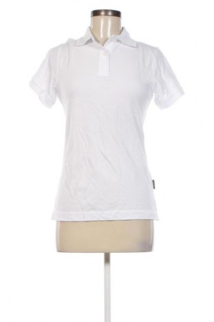 Γυναικείο t-shirt Hakro, Μέγεθος S, Χρώμα Λευκό, Τιμή 10,23 €