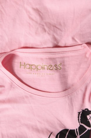 Tricou de femei Happines, Mărime M, Culoare Roz, Preț 90,99 Lei