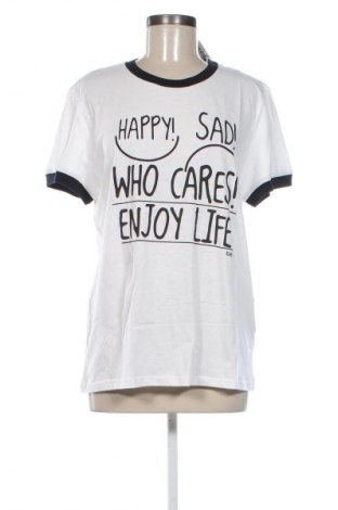 Tricou de femei Happiness, Mărime M, Culoare Alb, Preț 69,99 Lei