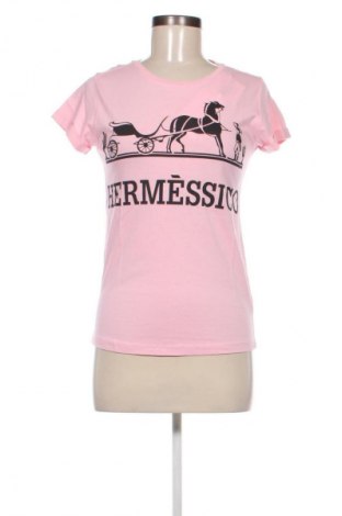 Tricou de femei Happiness, Mărime XS, Culoare Roz, Preț 53,99 Lei