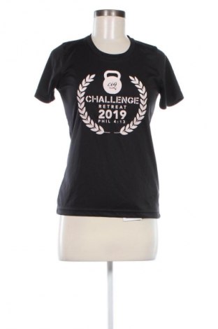 Γυναικείο t-shirt James & Nicholson, Μέγεθος S, Χρώμα Μαύρο, Τιμή 5,99 €