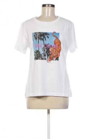 Damen T-Shirt Just Cavalli, Größe S, Farbe Weiß, Preis € 94,27