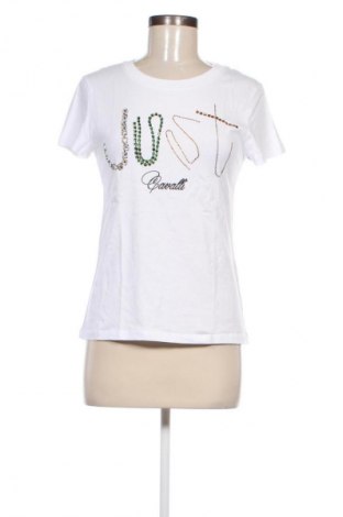 Damen T-Shirt Just Cavalli, Größe S, Farbe Weiß, Preis 65,99 €