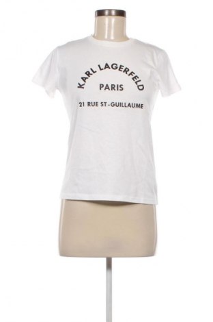 Damen T-Shirt Karl Lagerfeld, Größe XS, Farbe Weiß, Preis € 62,99