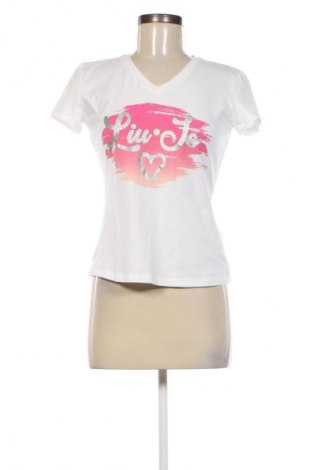 Γυναικείο t-shirt Liu Jo, Μέγεθος S, Χρώμα Λευκό, Τιμή 35,61 €