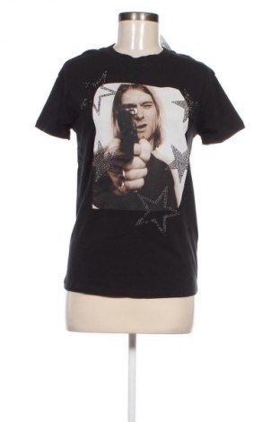 Γυναικείο t-shirt MRS COOL, Μέγεθος S, Χρώμα Μαύρο, Τιμή 11,49 €