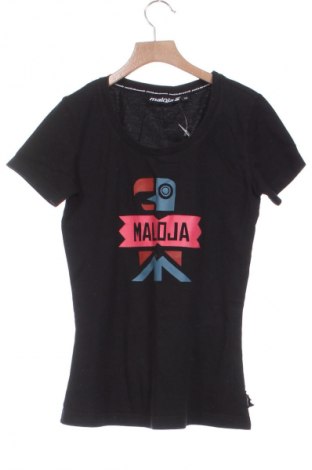 Γυναικείο t-shirt Maloja, Μέγεθος XS, Χρώμα Μαύρο, Τιμή 10,99 €